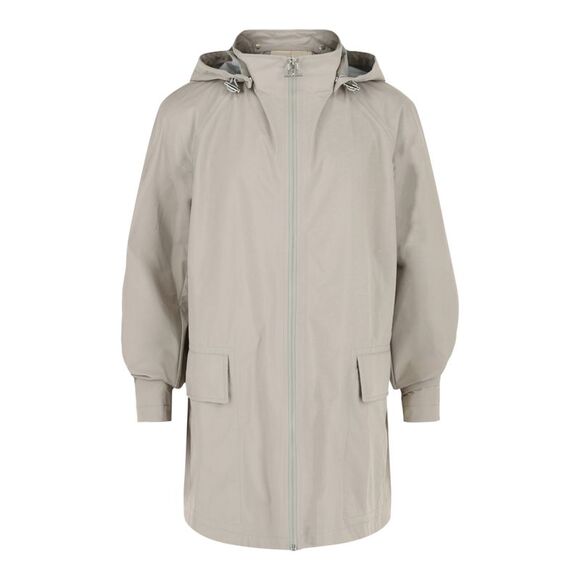 Ferragamo Hooded Gancini Rain Jacket Grey Mens